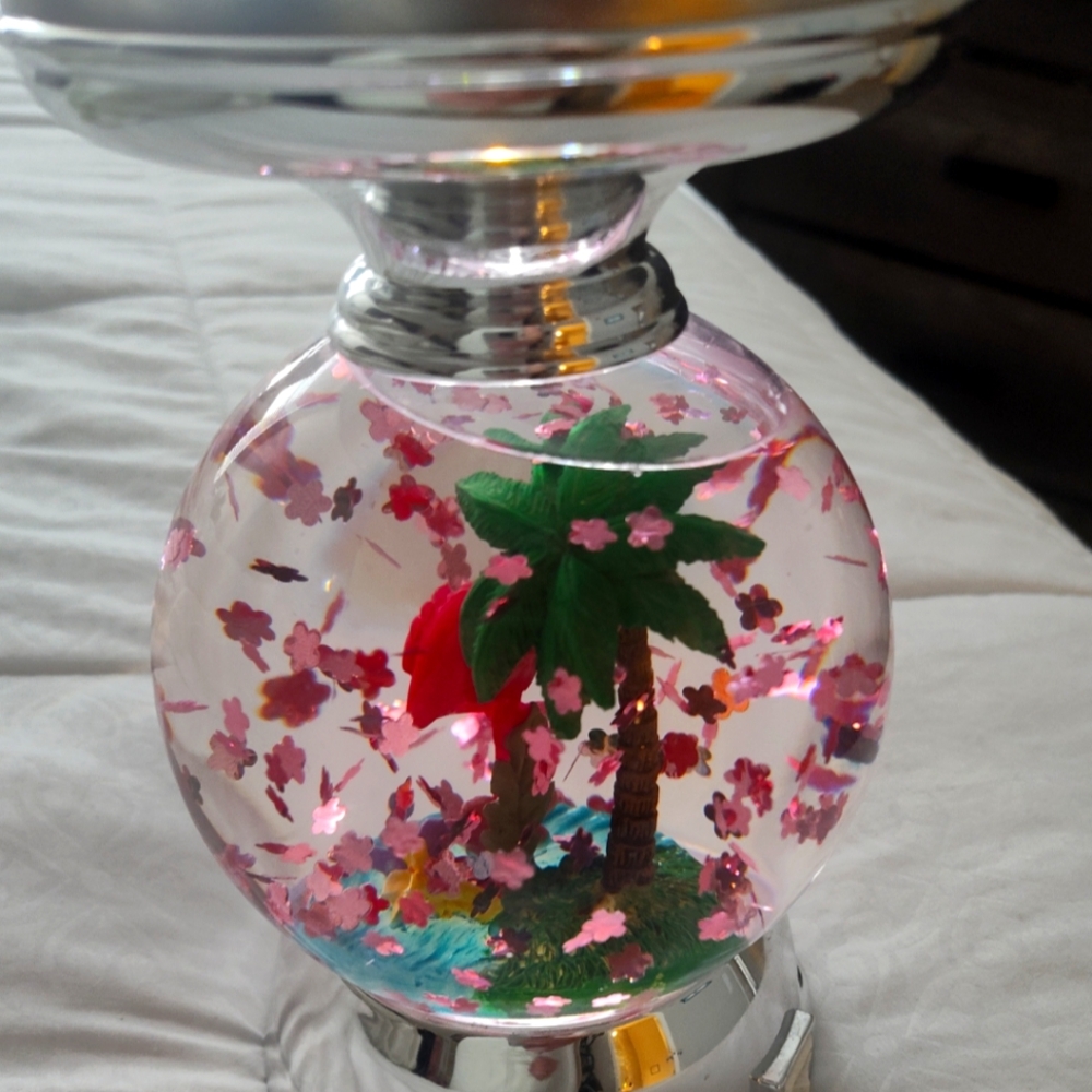 Bath and Body Works Limited Edition Flamingo 3 Wick Candle Holder